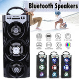 Outdoor Party Wireless Bluetooth Portable Speaker with Cool LED Light